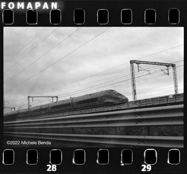 Pellicola Fomapan 400 action