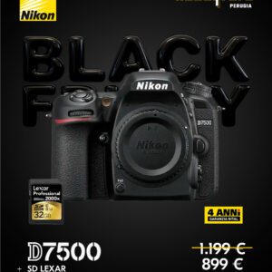 Nikon D7500 Body - Garanzia Ufficiale Nital 4 anni