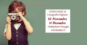 CORSO BASE FOTOGRAFIA DIGITALE A PERUGIA