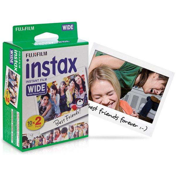 Fujifilm instax instant film wide  -  10 sheets x 2 packs - immagine 3