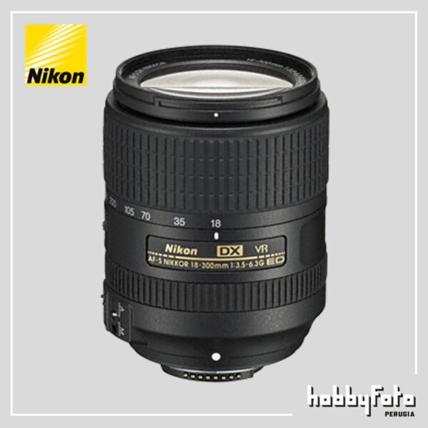 Nikon AF-S DX Nikkor 18-300mm f/3.5-6.3G ED VR - Nital 4 anni