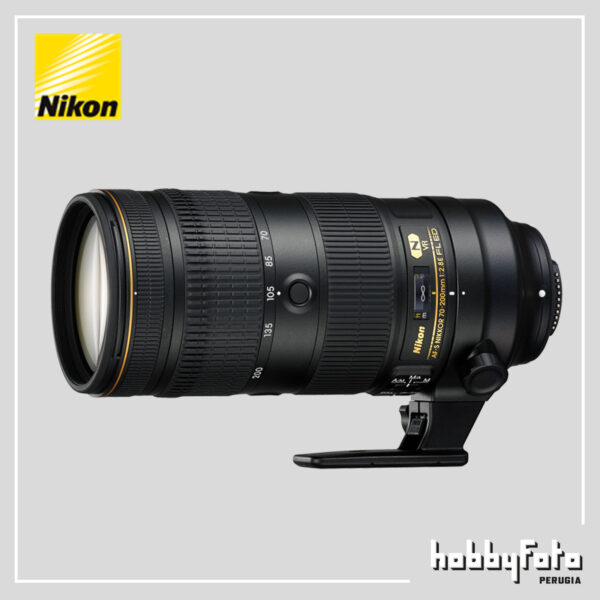 Nikon AF-S Nikkor 70-200mm f/2.8E FL ED VR | Garanzia Nital 4 anni