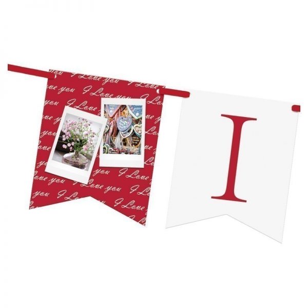 Festone portafoto "I LOVE YOU" Instax | FUJIFILM - immagine 3