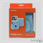 Custodia per Instax Mini 11 Sky-Blue con cinghia regolabile | FUJIFILM