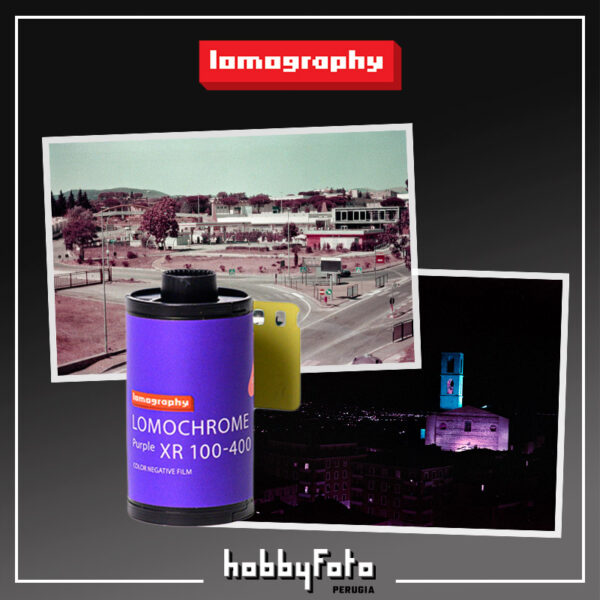 LomoChrome Purple 35mm ISO 100-400 36pose (formula 2019) Lomography - immagine 2