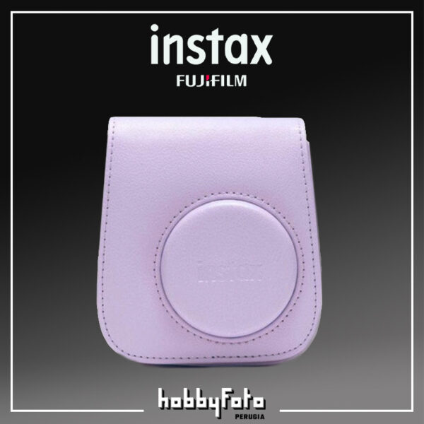 Custodia per Instax Mini 11 Lilac Purple con cinghia regolabile | FUJIFILM