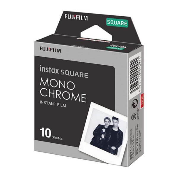 Fujifilm Pellicola Instax Square (10 foto) bianco e nero