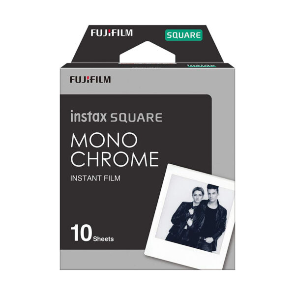 Fujifilm Pellicola Instax Square (10 foto) bianco e nero - immagine 3