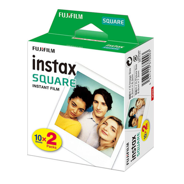 Fujifilm Pellicola Instax Square (20 foto) a colori