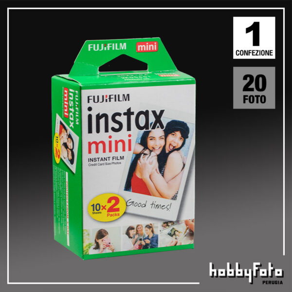 Fujifilm Instax  Mini - pell. istantanee formato mini  2x10 ( 20 foto)