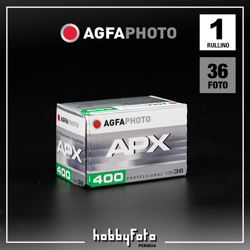 Pellicola negativo bianco e nero Agfa AGFA APX 400  135-36 