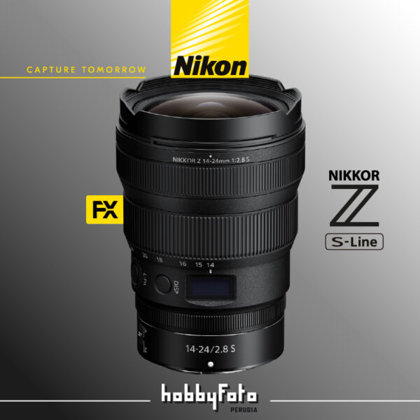 NIKKOR Z 14-24mm f/2.8 S Nikon | Garanzia Ufficiale Nital 4 Anni