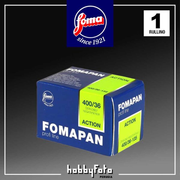 Fomapan profi line action 400 135-36 | Pellicola negativa bianco e nero