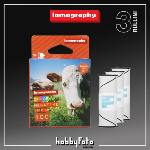 Lomography Color Negative 100 120 3 pack