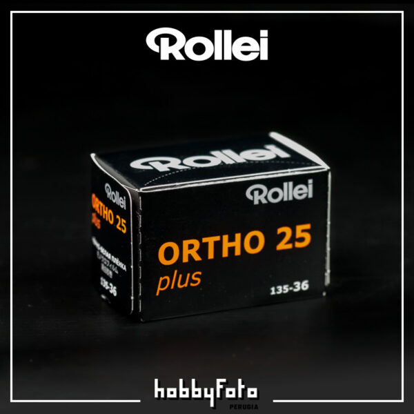 Rollei Ortho 25 plus 135 36 | Pellicola Ortocromatica Bianco e Nero