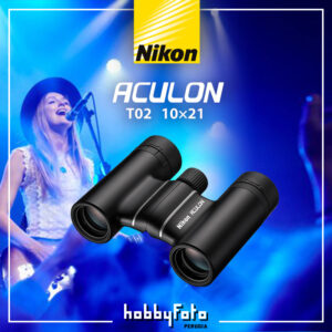 Binocolo Nikon Aculon T02 - 10x21 Nero | Garanzia 10 anni