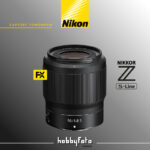 Nikon Obiettivo NIKKOR Z 50mm f/1.8 S | Garanzia Ufficiale Nital 4 Anni