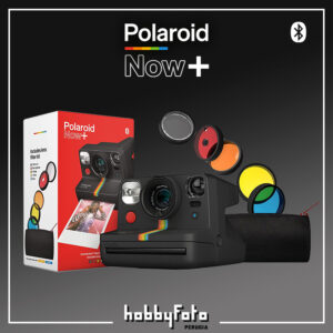 Polaroid Now+ Nera | fotocamera istantanea