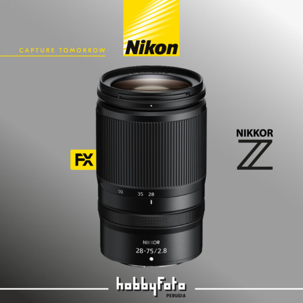 NIKKOR Z 28-75mm f/2.8 Nikon | Garanzia Ufficiale Nital 4 Anni