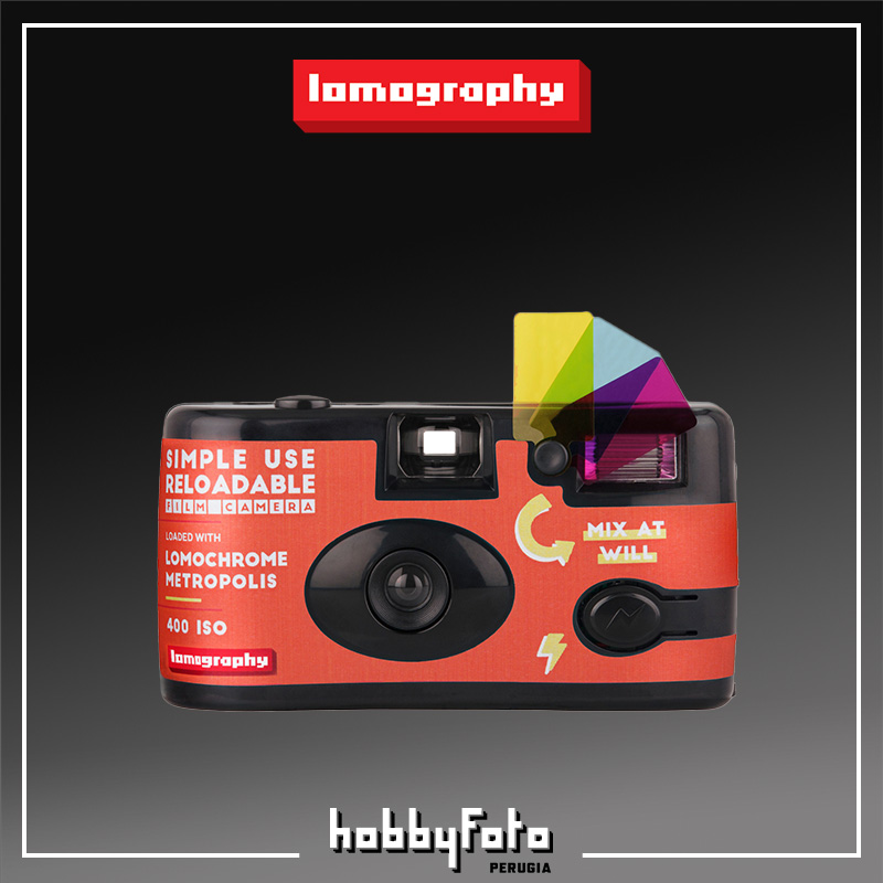 Fotocamera usa e riusa con film Metropolis di Lomography - Hobbyfoto