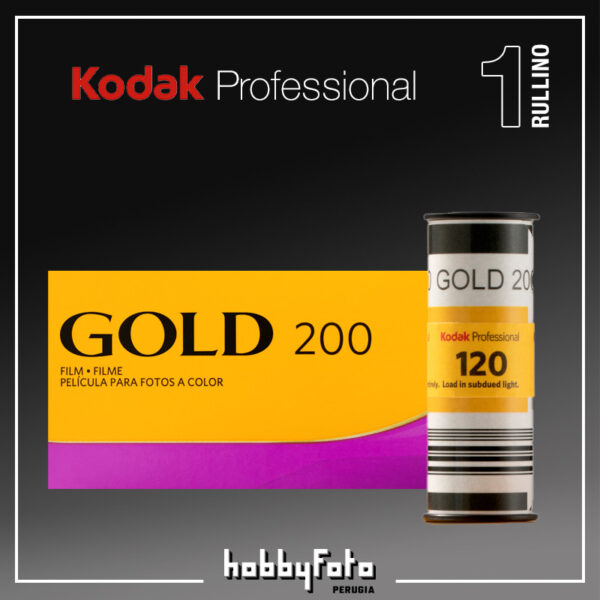 GOLD 200 120 - Kodak Professional | Pellicola negativa a colori
