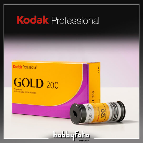 GOLD 200 120 (5x Pro-Pack) Kodak Professional | Pellicola negativa a colori - immagine 2