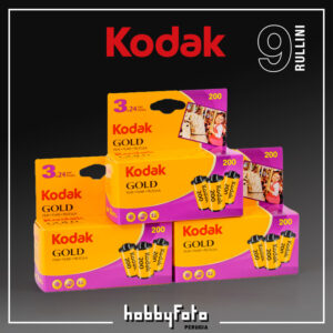 Kodak Gold 200 135 24pose 9 rullini - Hobbyfoto