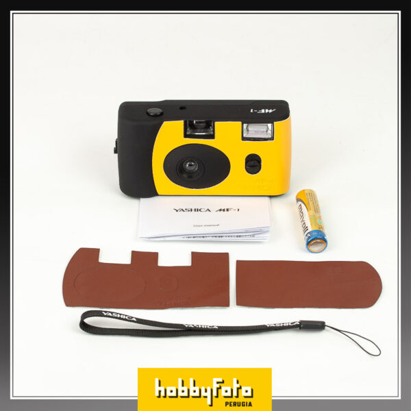 Yashica MF-1 Giallo-Nero | Fotocamera a pellicola - immagine 6