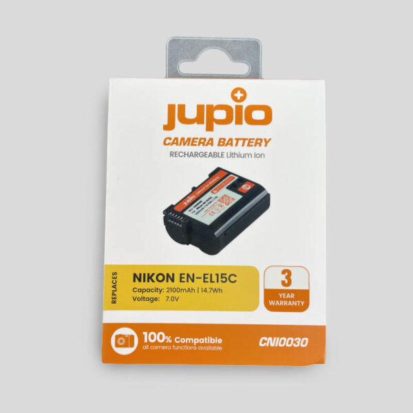JUPIO Batteria compatibile Nikon EN-EL15C - immagine 3