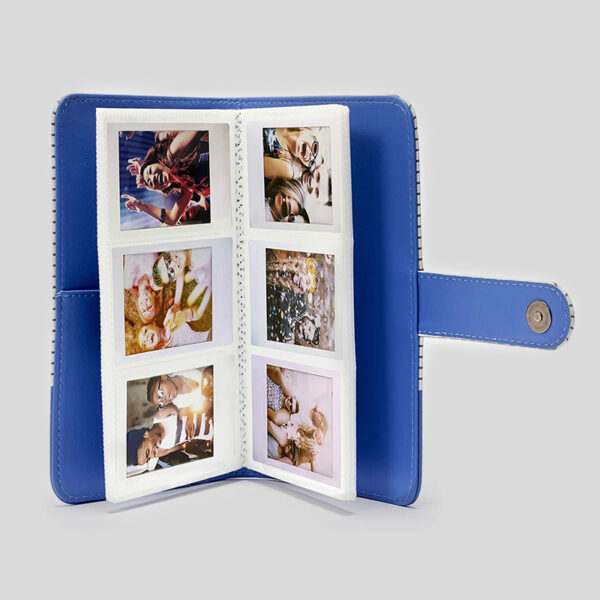 Instax Mini Foto Album a Strisce Cobalt Blue - immagine 2