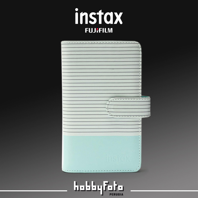 Instax Mini Foto Album a Strisce Ice Blue - Hobbyfoto