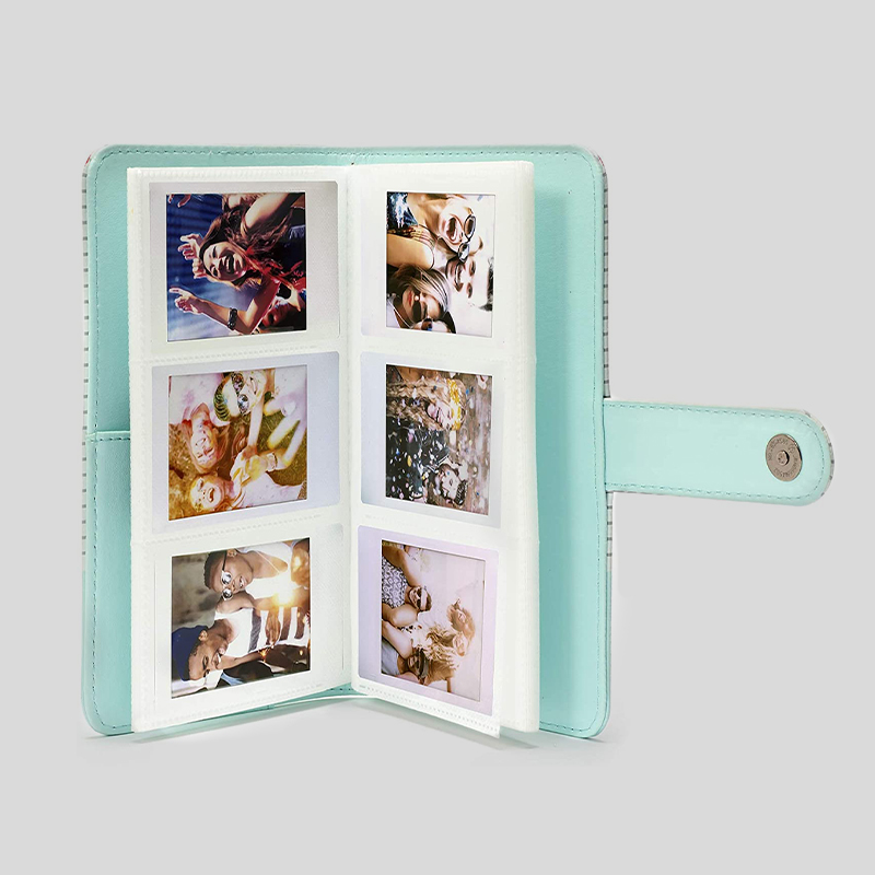 Instax Mini Foto Album a Strisce Ice Blue - Hobbyfoto