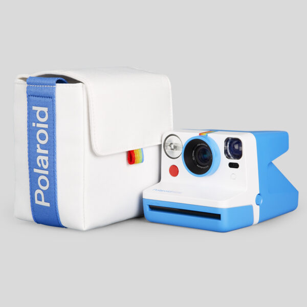 Borsa Polaroid Now Camera Bag - White & Blue RICONDIZIONATO - immagine 5