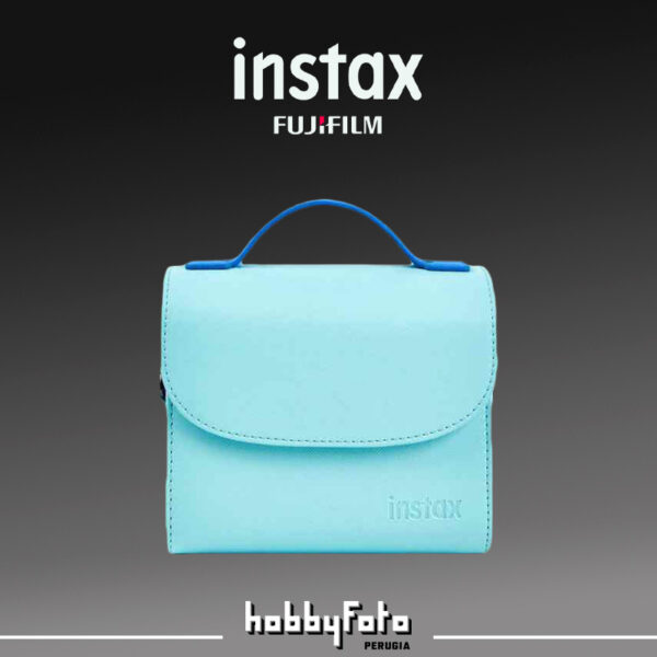 Fujifilm Borsa per fotocamera instax mini 9, Ice Blue (Celeste)