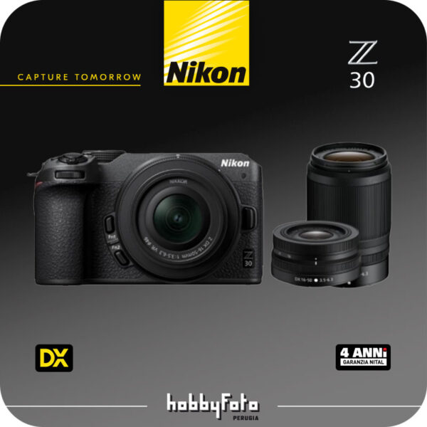 Nikon Z30 Kit 16-50mm VR + 50-250mm VR + SD 64GB