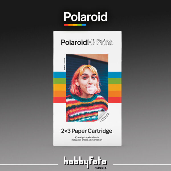 Polaroid Carta Fotografica per Hi-Print - 20 foto 2X3 (5,4X8,6 cm) - immagine 2