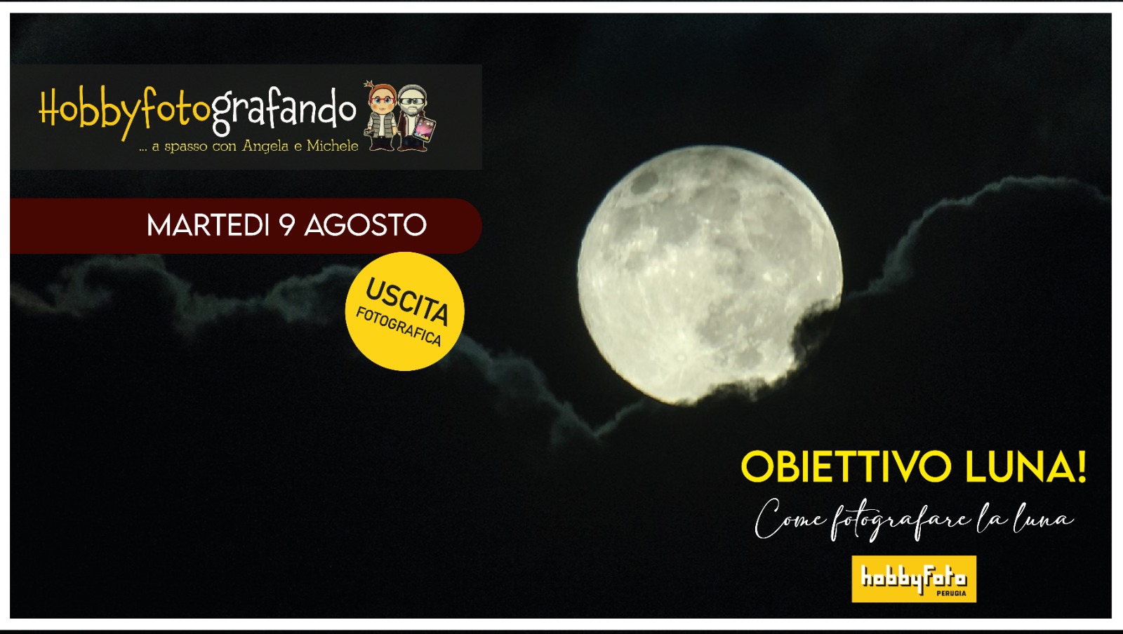 Hobbyfotografando Obiettivo Luna