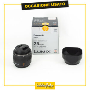 Panasonic Lumix 25mm f/1.4 ASPH. Leica DG Summilux