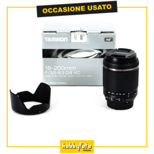 Tamron 18-200mm f/3.5-6.3 Di II VC | per Nikon