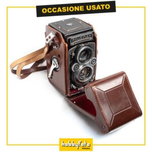 Rolleiflex fotocamera reflex biottica