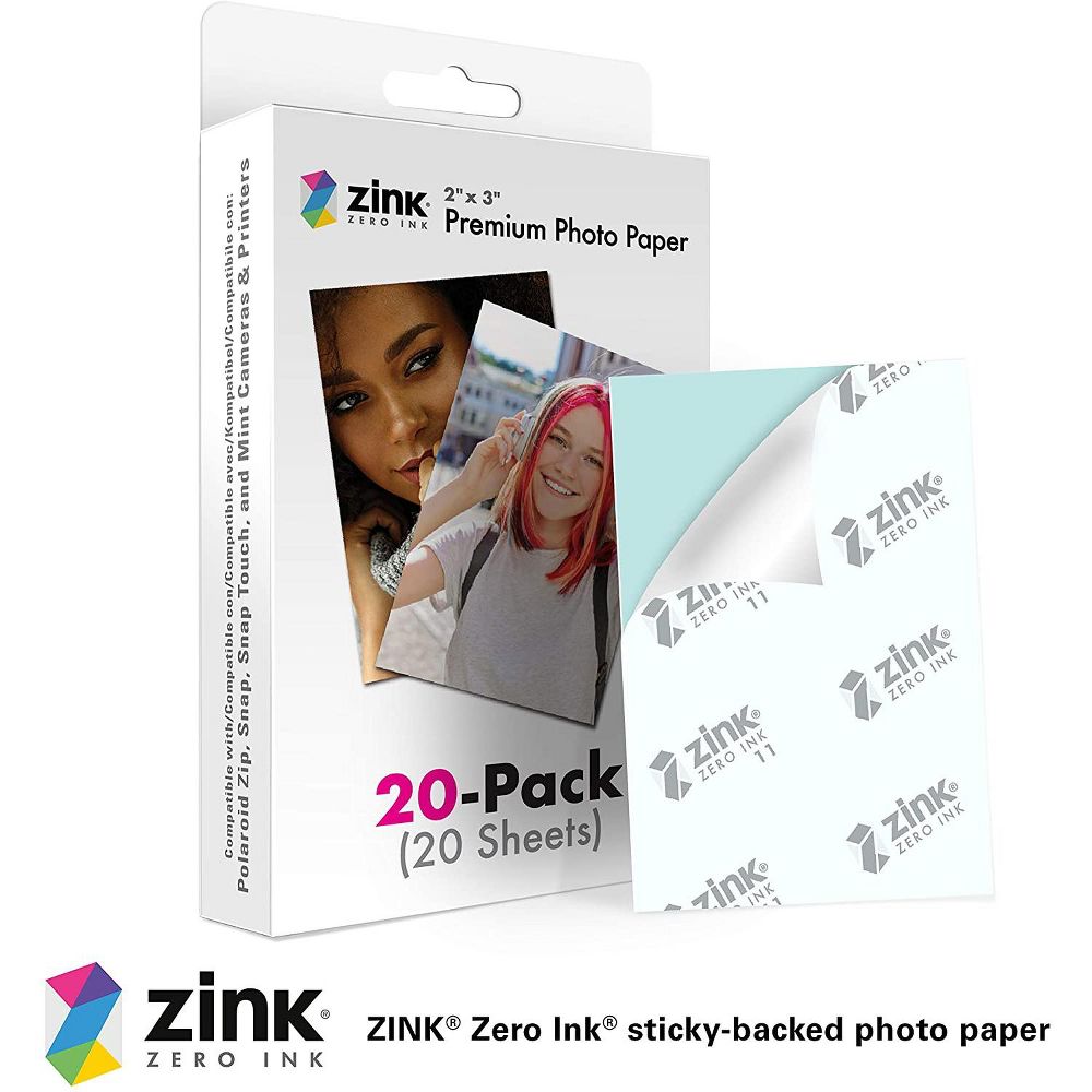 Carta fotografica Polaroid Zink Premium 5x7,6cm 20pz - Hobbyfoto