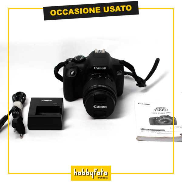 Canon EOS 1300D kit 18-55mm f/3.5-5.6 III