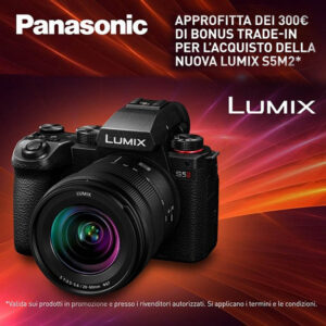 Passa a Lumix S5II 300€ trade-in | fino al 31/3