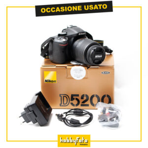 Nikon D5200 kit AF-S DX Nikkor 18-55mm f/3.5-5.6G VR DX