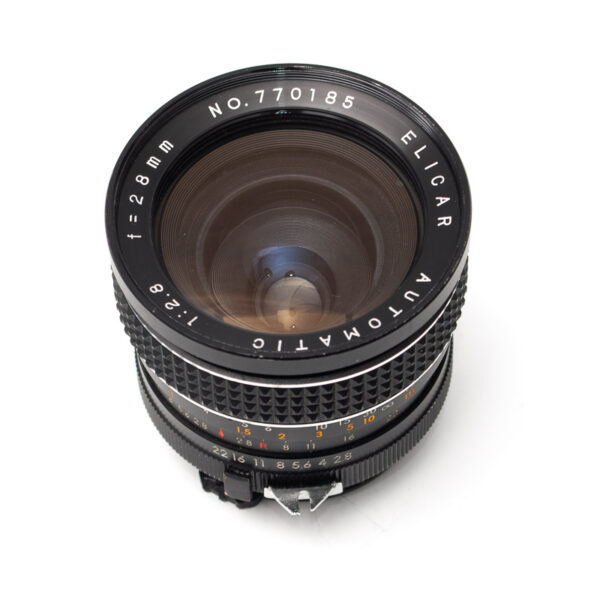 USATO: Elicar Automatic 28mm f/2.8 attacco Nikon F - immagine 2