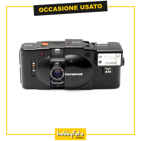 Olympus XA2 35mm f/3.5 kit Flash A11