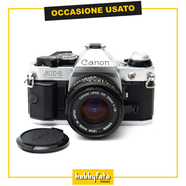 Canon AE-1 Program kit FD 50mm f/1.8