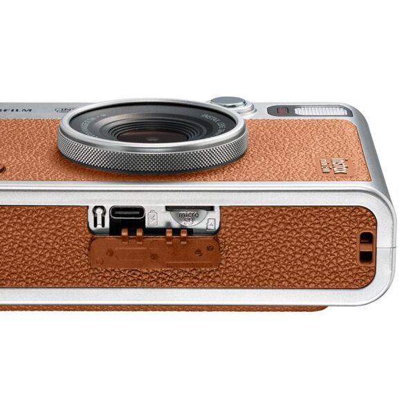 Instax Mini Evo - Fotocamera istantanea ibrida (Brown) | Fujifilm - immagine 5