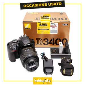 USATO: Nikon D3400 kit Nikkor 18-55mm f/3.5-5.6G DX