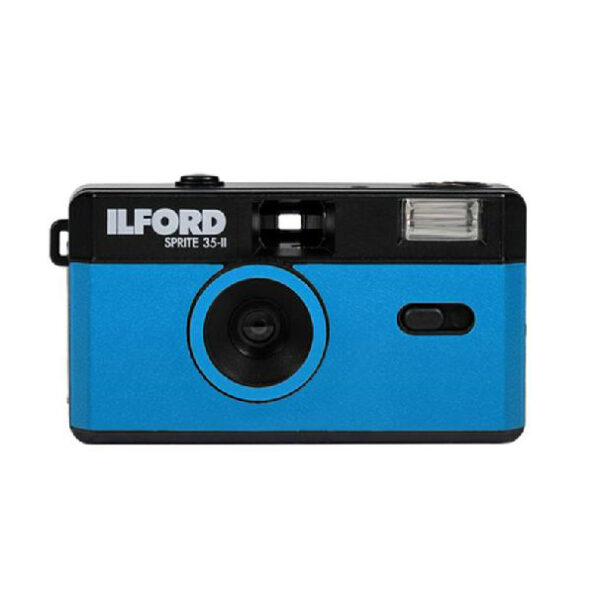 ILFORD Sprite 35 II Blu e Nera | Fotocamera a pellicola 35mm ricaricabile